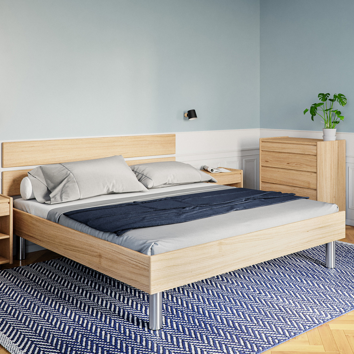 Kaagaard 380 Breeze II Plan Sengeramme 100x200