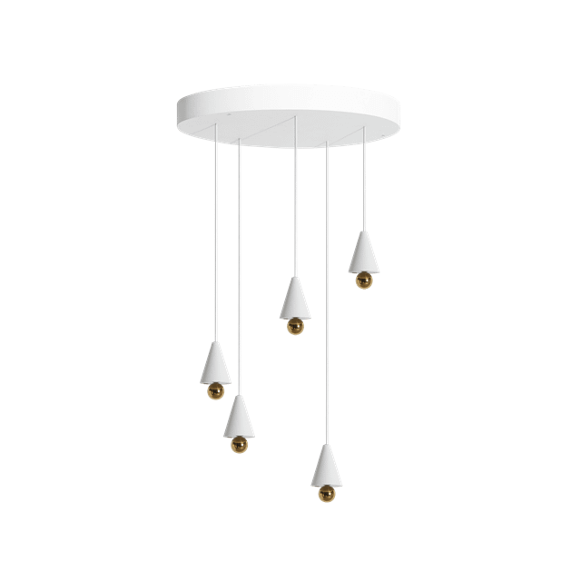 Petite Friture Cherry LED Pendel - Ekstra Lille Hvid