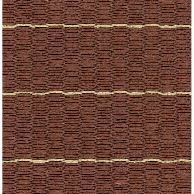Woodnotes Line Gulvtæppe 170x240 Papirgarn Rødbrun