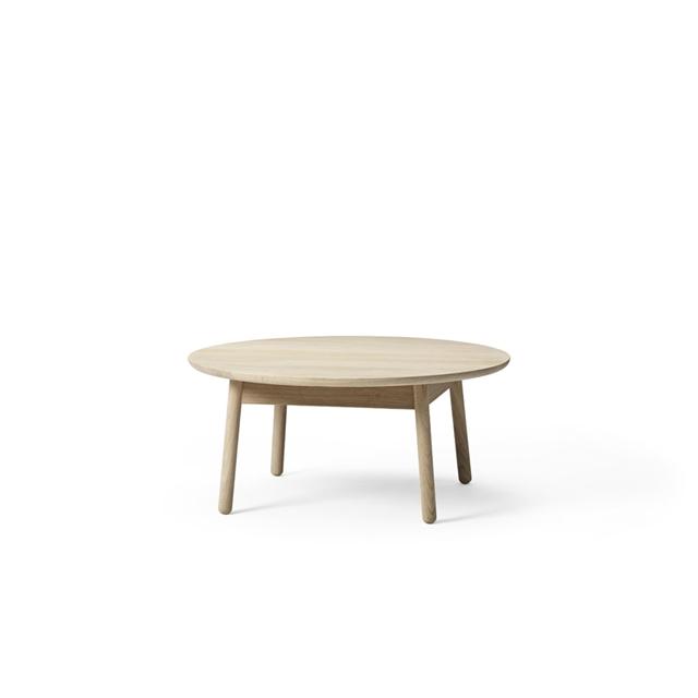 Halle Nest Spisebord Ø90 cm - Hvidpigmenteret Design