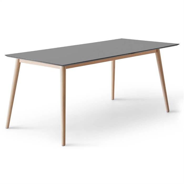 Meza By Hammel Spisebord - Square 165x90 cm - Grafit & Hvid