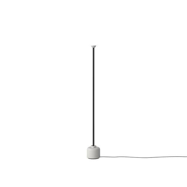 Astep Model 1095 Gulvlampe - Tidsløst Design i Sort Hvid