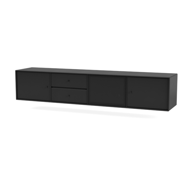 Montana Selection Octave VIII TV-bænk - Sort Elegance