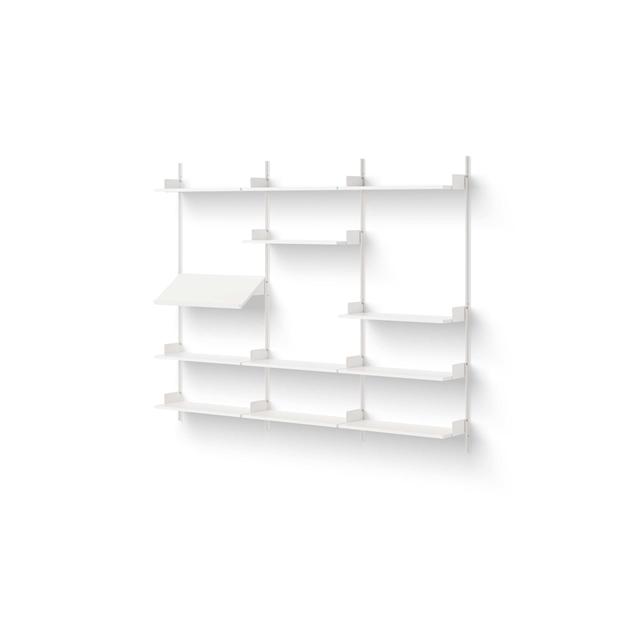 Elegant New Works Display Reol i Hvid - Minimalistisk Design