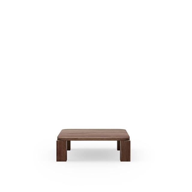 New Works Atlas Sofabord 82x82 Røget - Stilsikkert Design