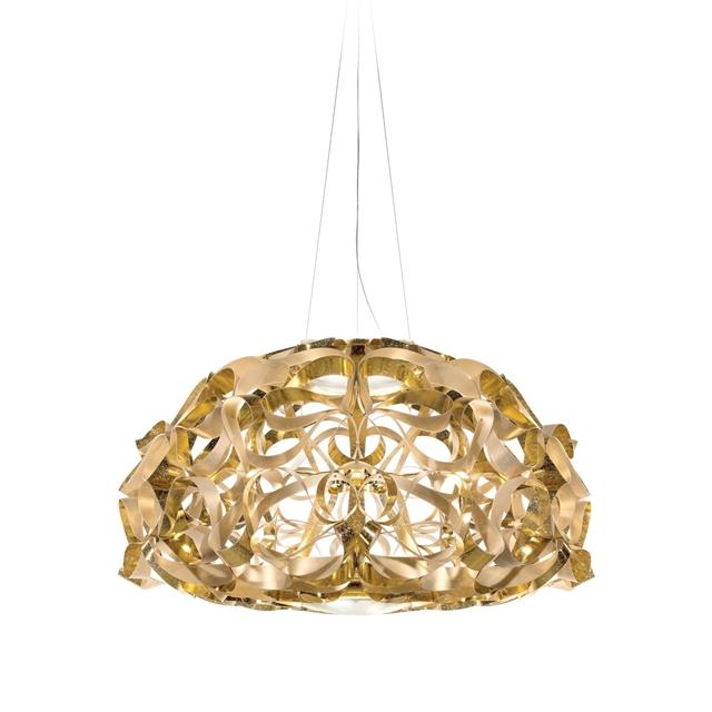 Slamp Quantica 120 Pendel i Guld - Imponerende Design