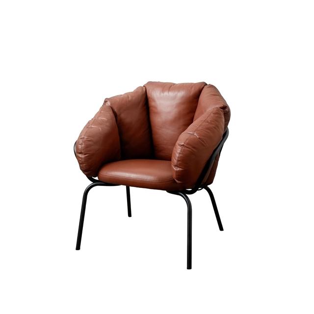 Maze Same Easy Lænestol i Sort og Brun - Komfortabel Design