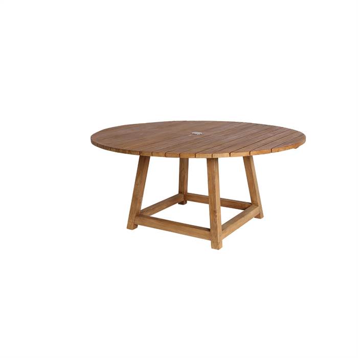 Sika Design George Teak Rundt Havebord - Ø160 cm