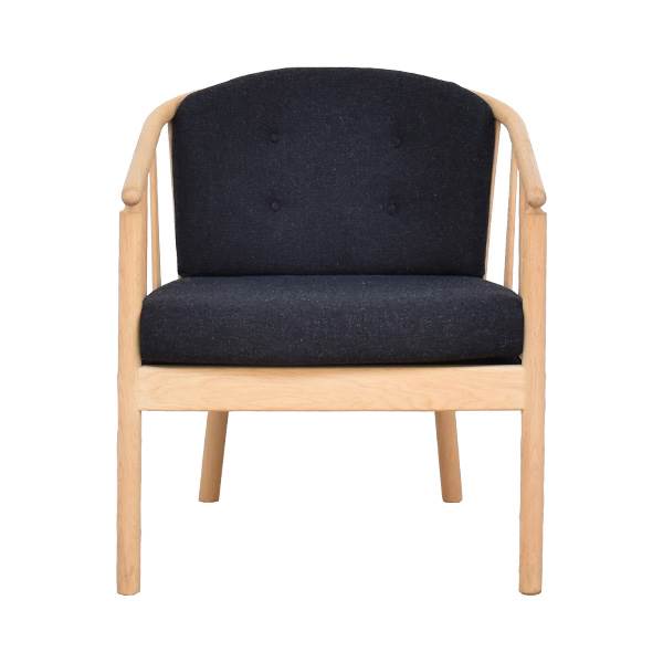 Stouby Bella Lænestol i Grå Stof - Elegant Design