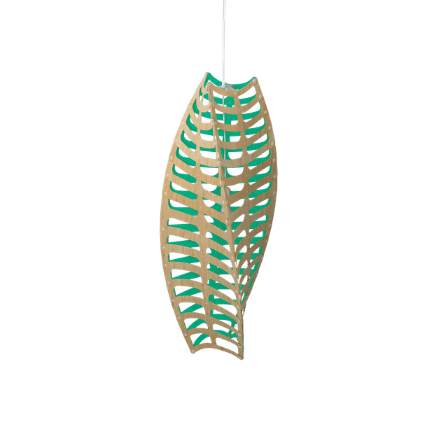 David Trubridge Toru Pendel Aqua - Elegant Belysning