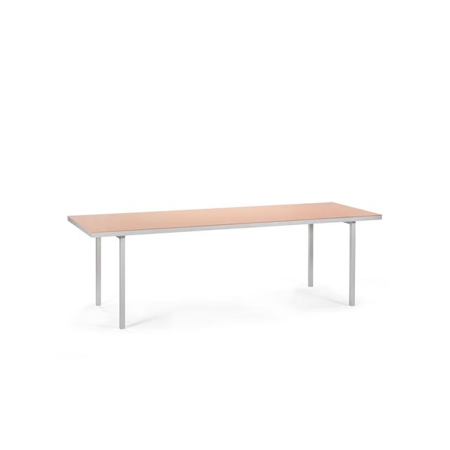 Valerie Objects Alu Spisebord 240x85 cm i Pink