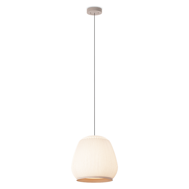 Vibia Knit 7450 Pendel i Beige - Elegant Belysning