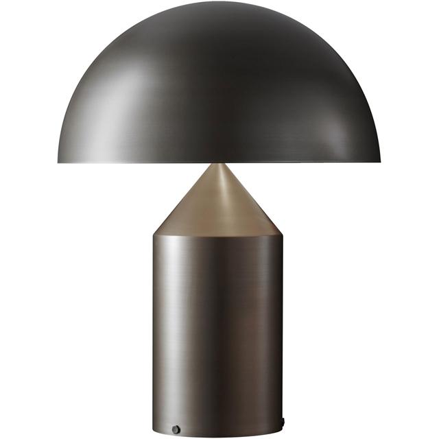 Oluce Atollo 233 Bordlampe i Satin Bronze - Unik Designlampe