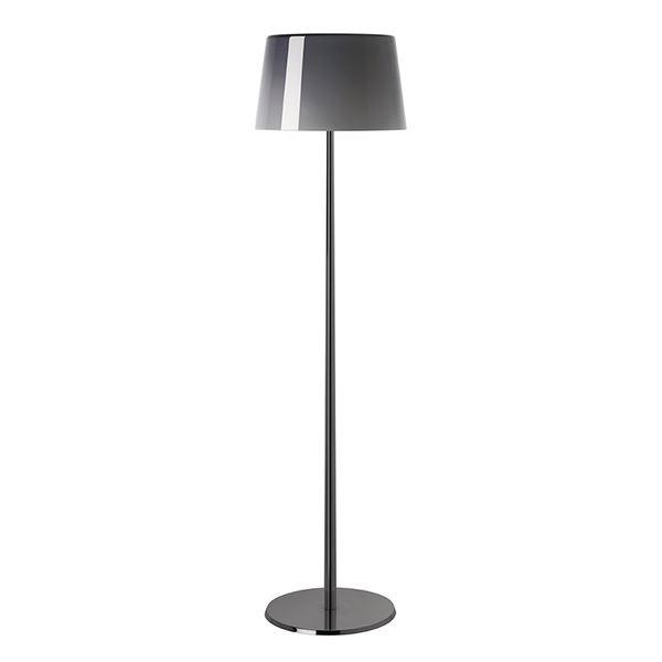 Foscarini Lumiere XXL Gulvlampe i Krom og Grå med Dæmper