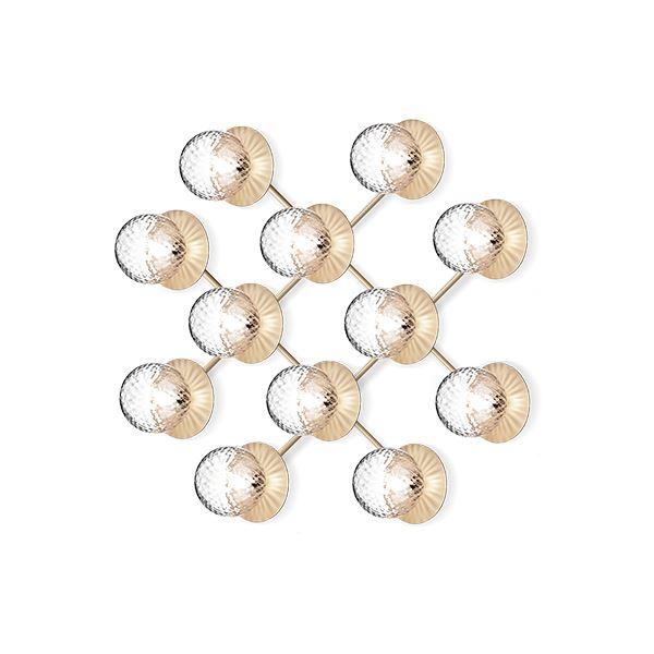 Nuura Liila 12 Væg Loftlampe - Elegant Design med Klar Glas