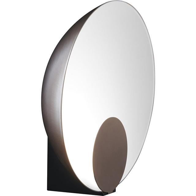 Oluce Siro Bordlampe i Satin Bronze - Elegant Design