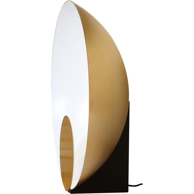 Oluce Siro Bordlampe i Satin Guld - Elegant Design