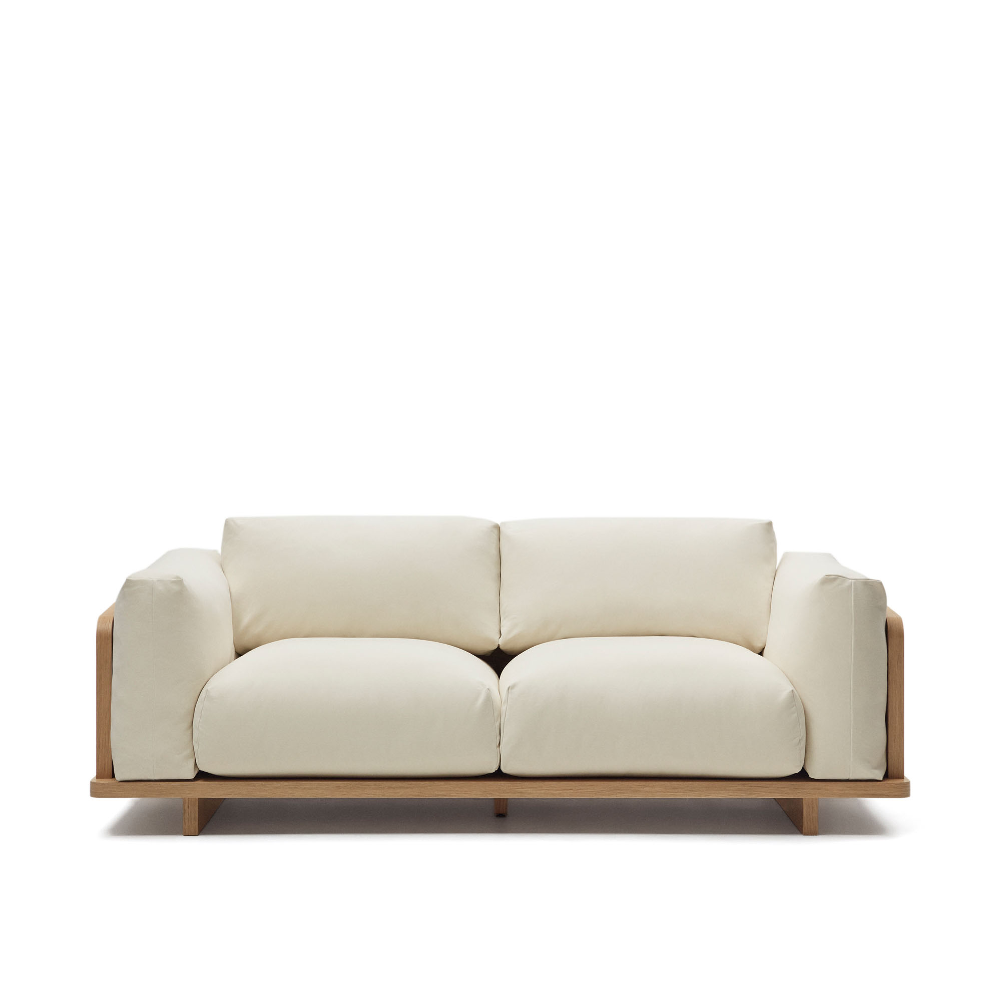 Laforma Oaq Sofa - Beige Stof til Stuen 225cm