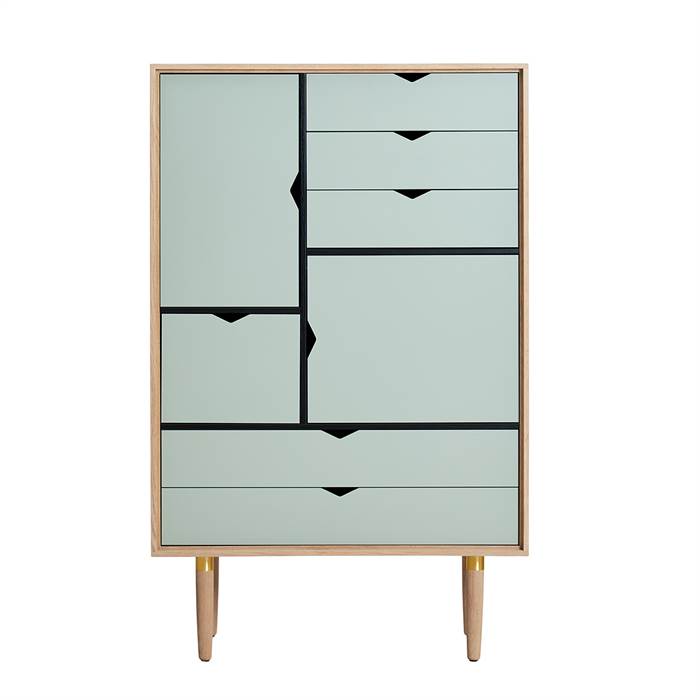 Andersen Furniture S5 Reol - Ocean Grey Tilbud!