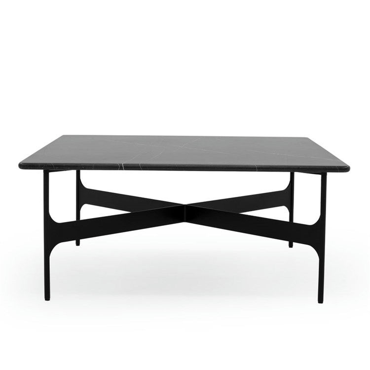 Wendelbo Floema Sofabord i Nero Marquina Marmor