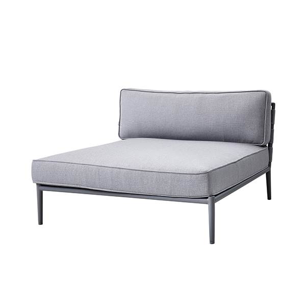 Cane-line Conic Daybed Modul - Lysegrå Tilbud!