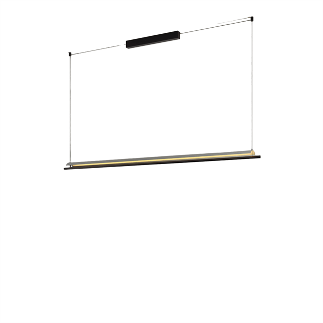 Santa Cole Lámina 165 Pendel i Hvid og Sort - Minimalistisk Design