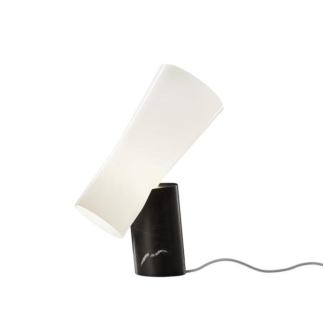 Foscarini Nile Bordlampe i Sort Marmor - Elegant Belysning
