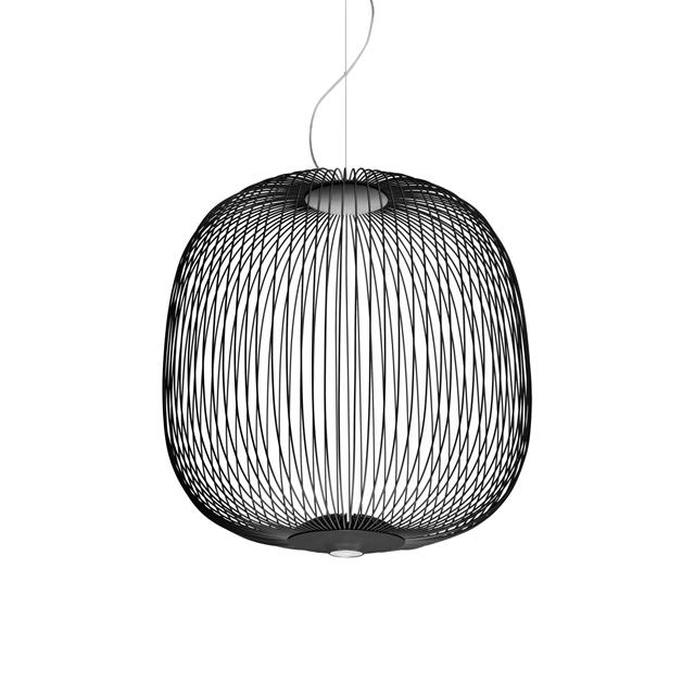 Foscarini Spokes Pendel med Lysdæmper - Sort Design