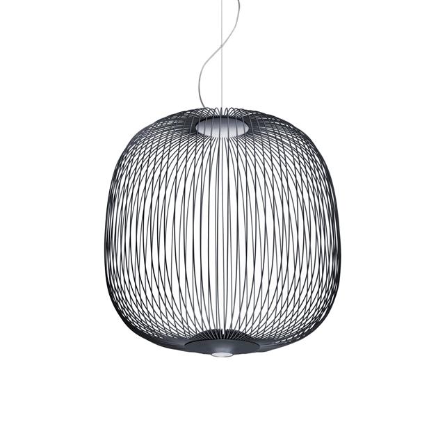 Foscarini Spokes Pendel med Lysdæmper - Grå Design