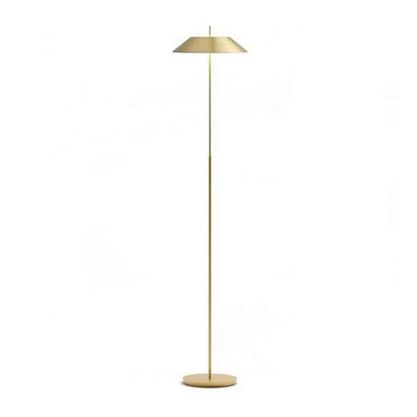 Vibia Mayfair Gulvlampe i Mat Guld - Moderne Design