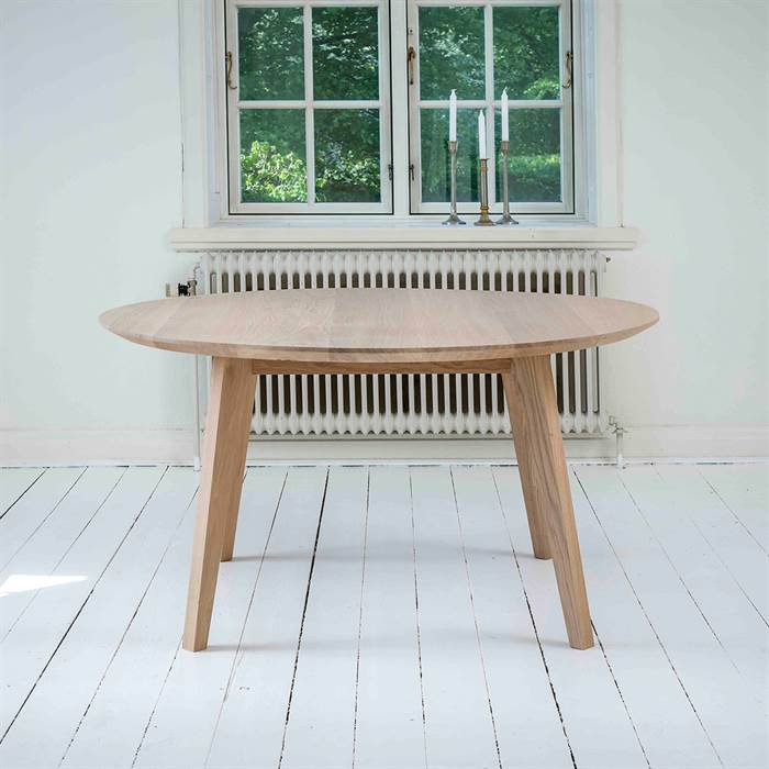 Wood Zone Rundt Spisebord Ø120 cm i Naturtræ