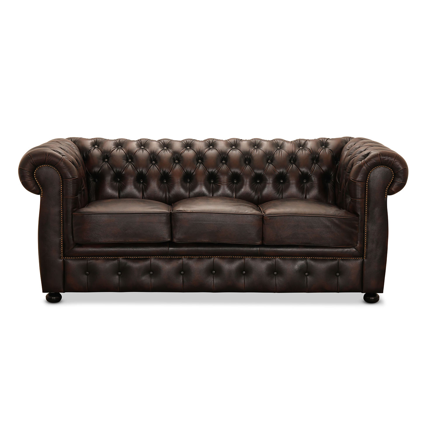 Liverpool   Personer Chesterfield Sofa Brun