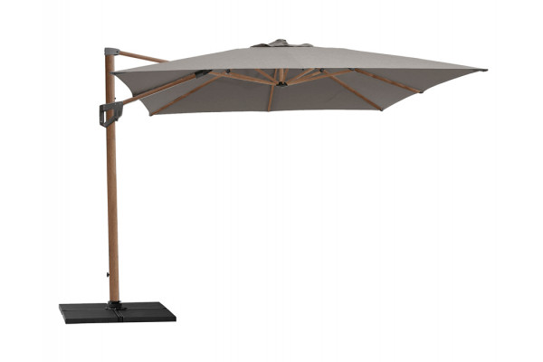Cane-line Hyde  Hængeparasol  Tilt           Taupe  Trælook