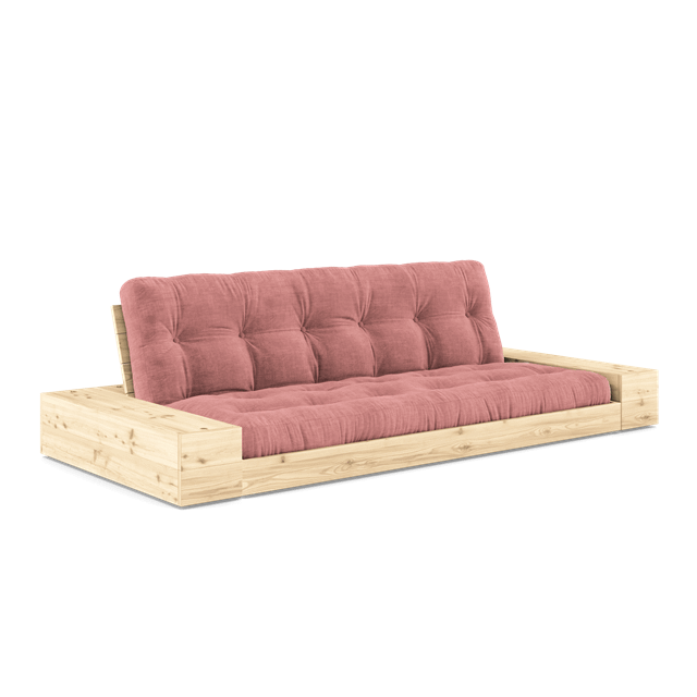 Karup Design Base Sovesofa Med Sidekasse    -lags Madras Klar Sorbet Pink