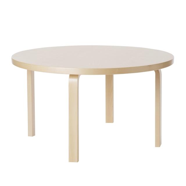 Artek Aalto 90a Rundt Bord 60cm Birk