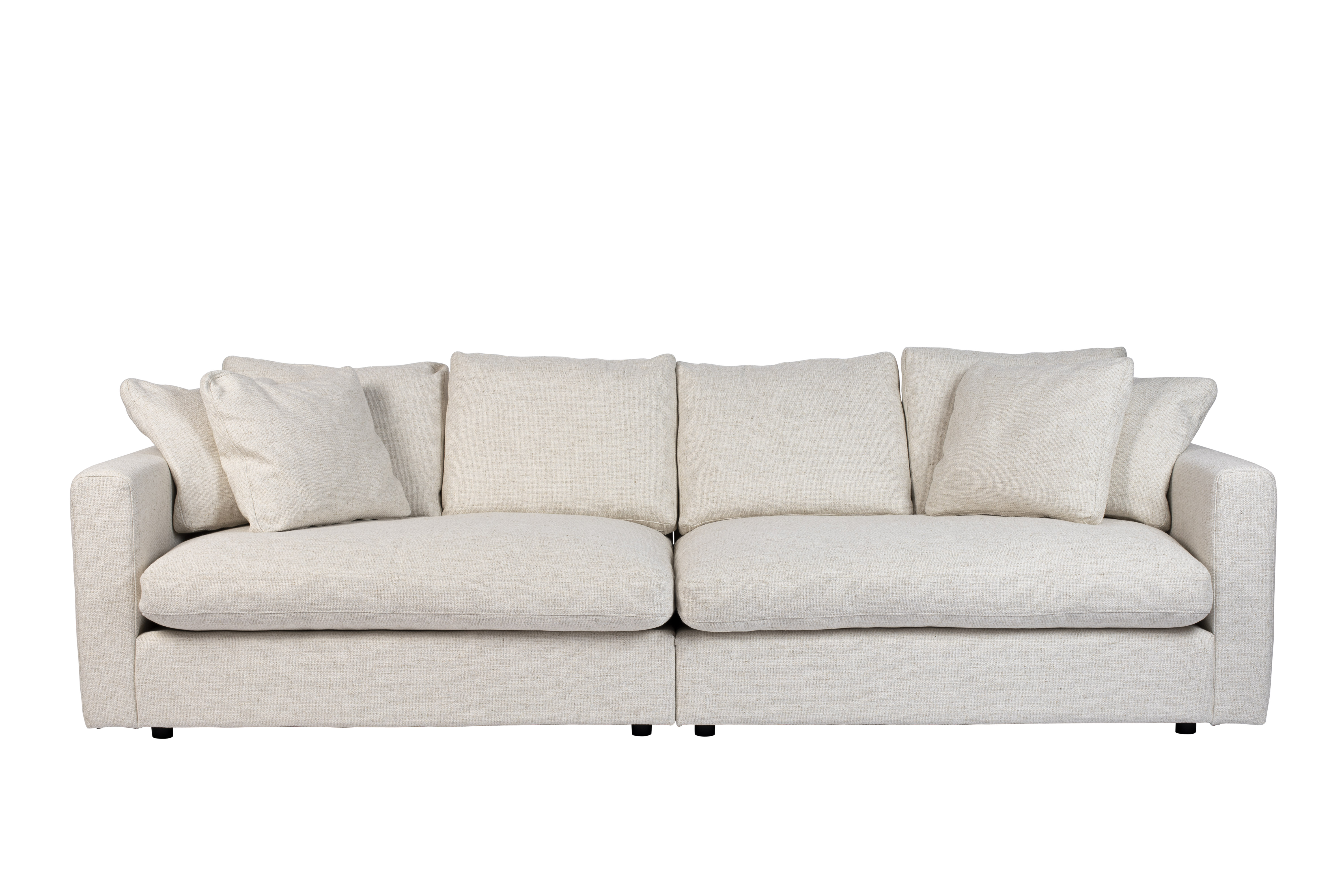 Zuiver Sense  -personers Sofa Creme Polyester   Plast