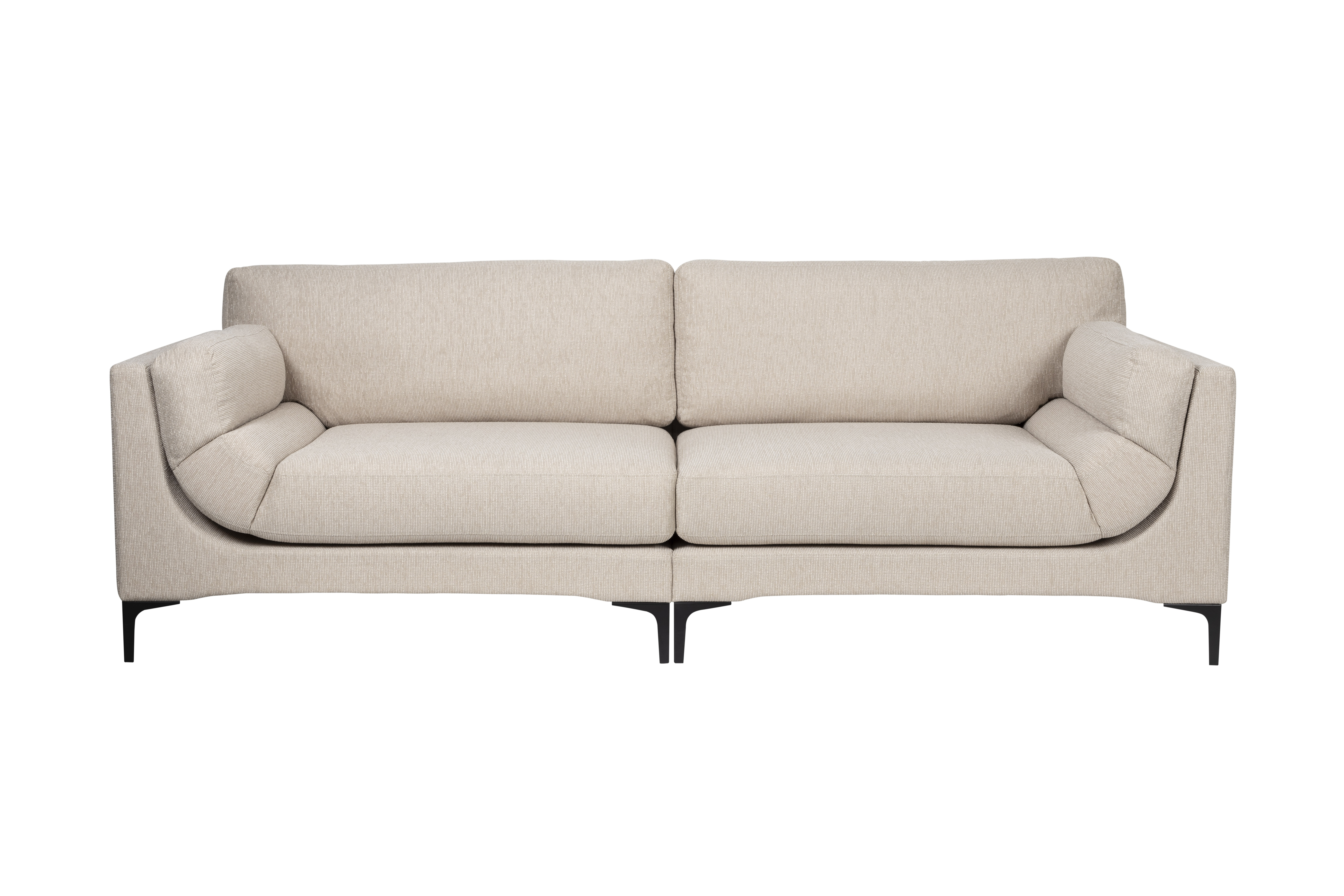 Zuiver Balkon  -personers Sofa Beige Polyester   Stål