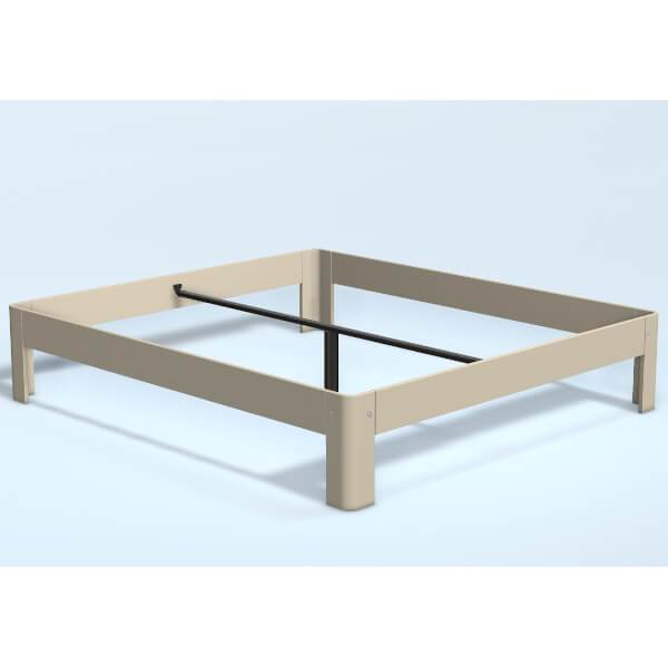 Auping Auronde Beige -dobbeltseng