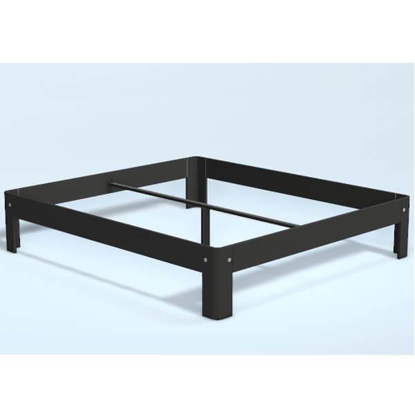 Auping Auronde Midnight Black Oak 160x200    Lav Model