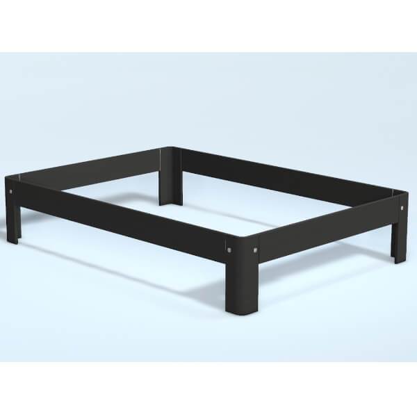 Auping Auronde Midnight Black Oak 120x200    Lav Model