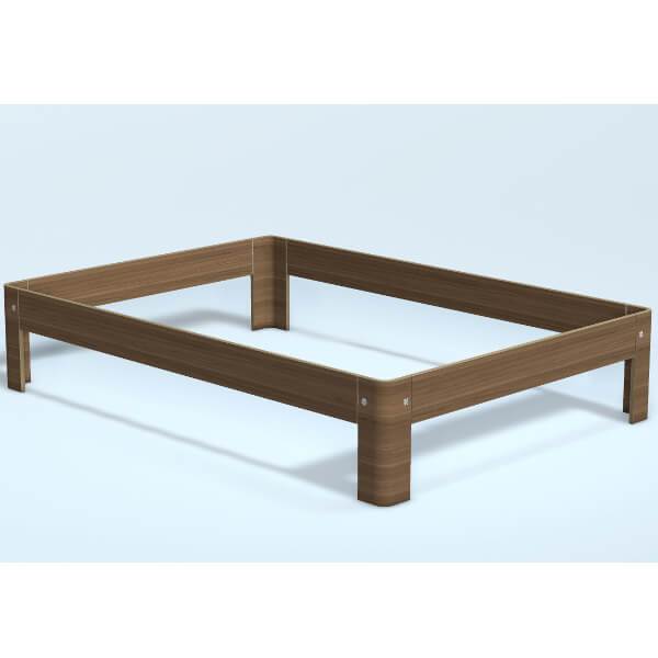 Auping Auronde Natural Walnut 120x200cm  Høj Model