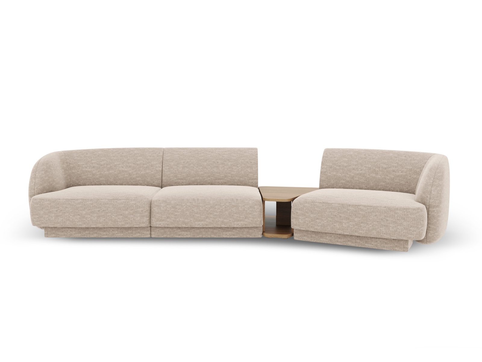 Micadoni  Højre Modulsofa   Quot Miley Quot    Sæder  300x118x70