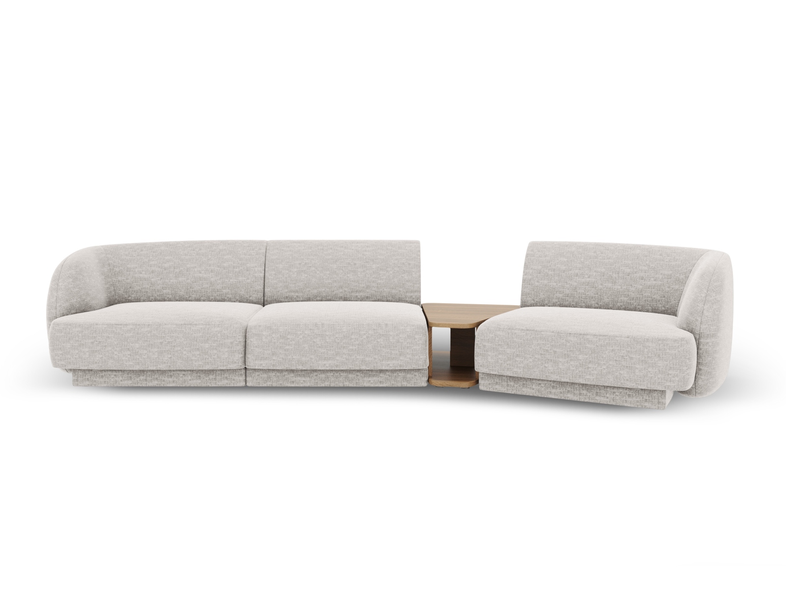 Micadoni  Højre Modulsofa   Quot Miley Quot    Sæder  300x118x70