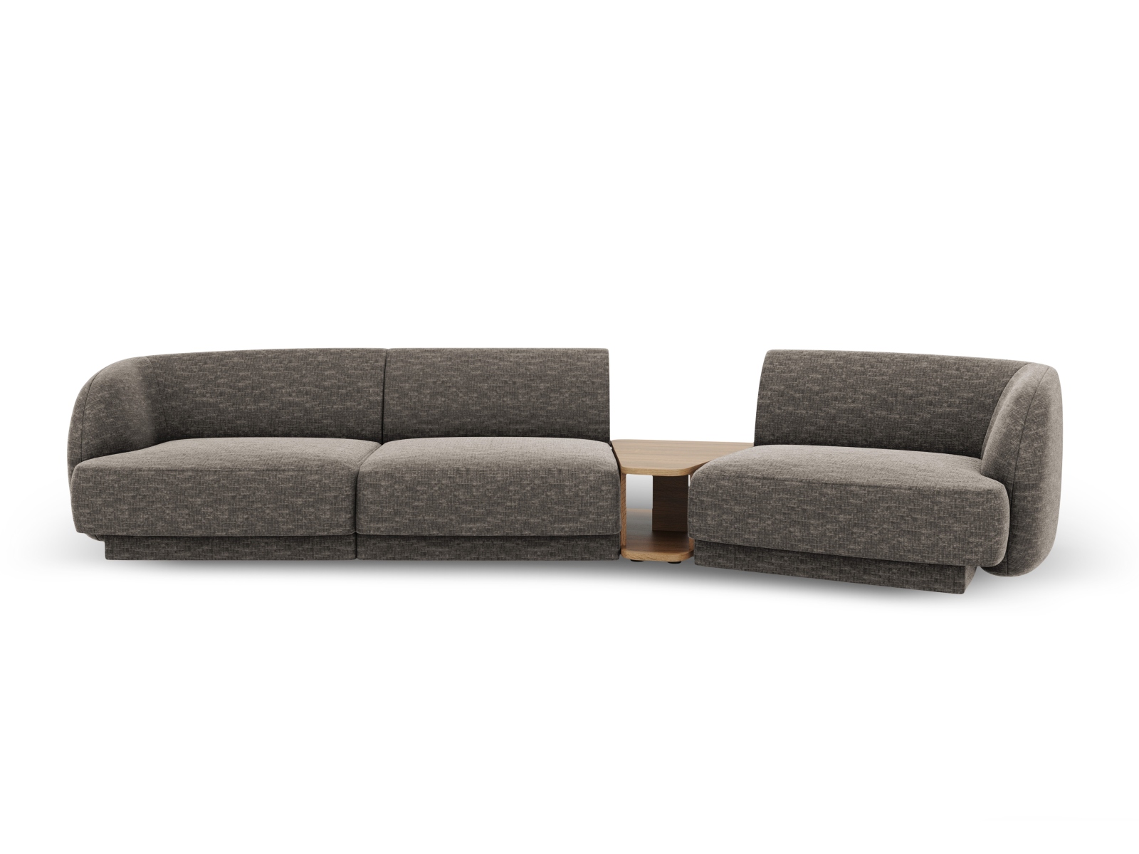 Micadoni  Højre Modulsofa   Quot Miley Quot    Sæder  300x118x70