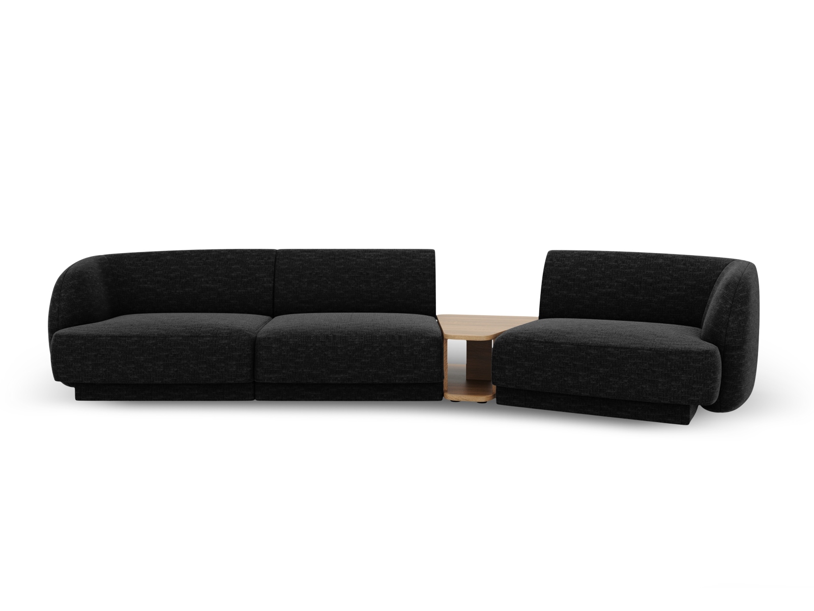 Micadoni  Højre Modulsofa   Quot Miley Quot    Sæder  300x118x70