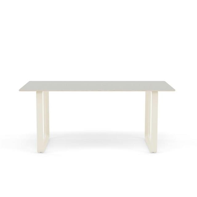 Muuto 70 70 Spisebord 170x85 Grå Linolium Sand