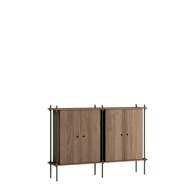 Moebe   115       Reol System Røget   Pine Green