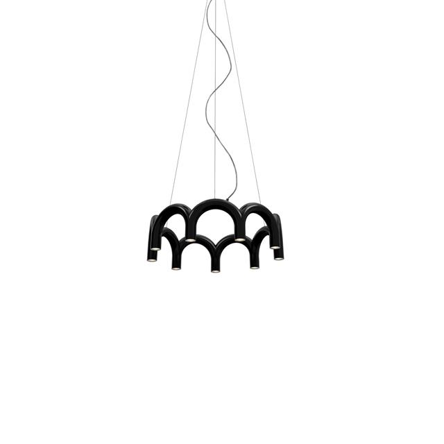 Oblure Arch Circle Pendel Sort