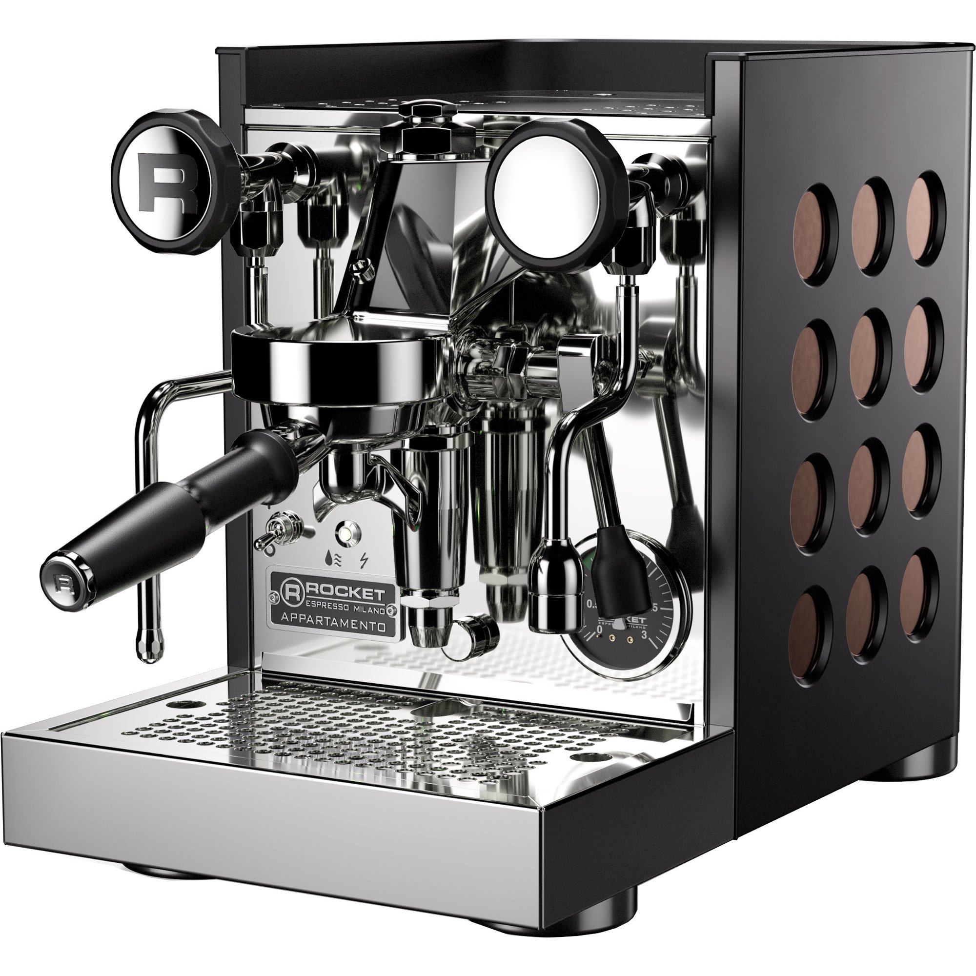 Appartamento Tca Espressomaskine  Sort Kobber