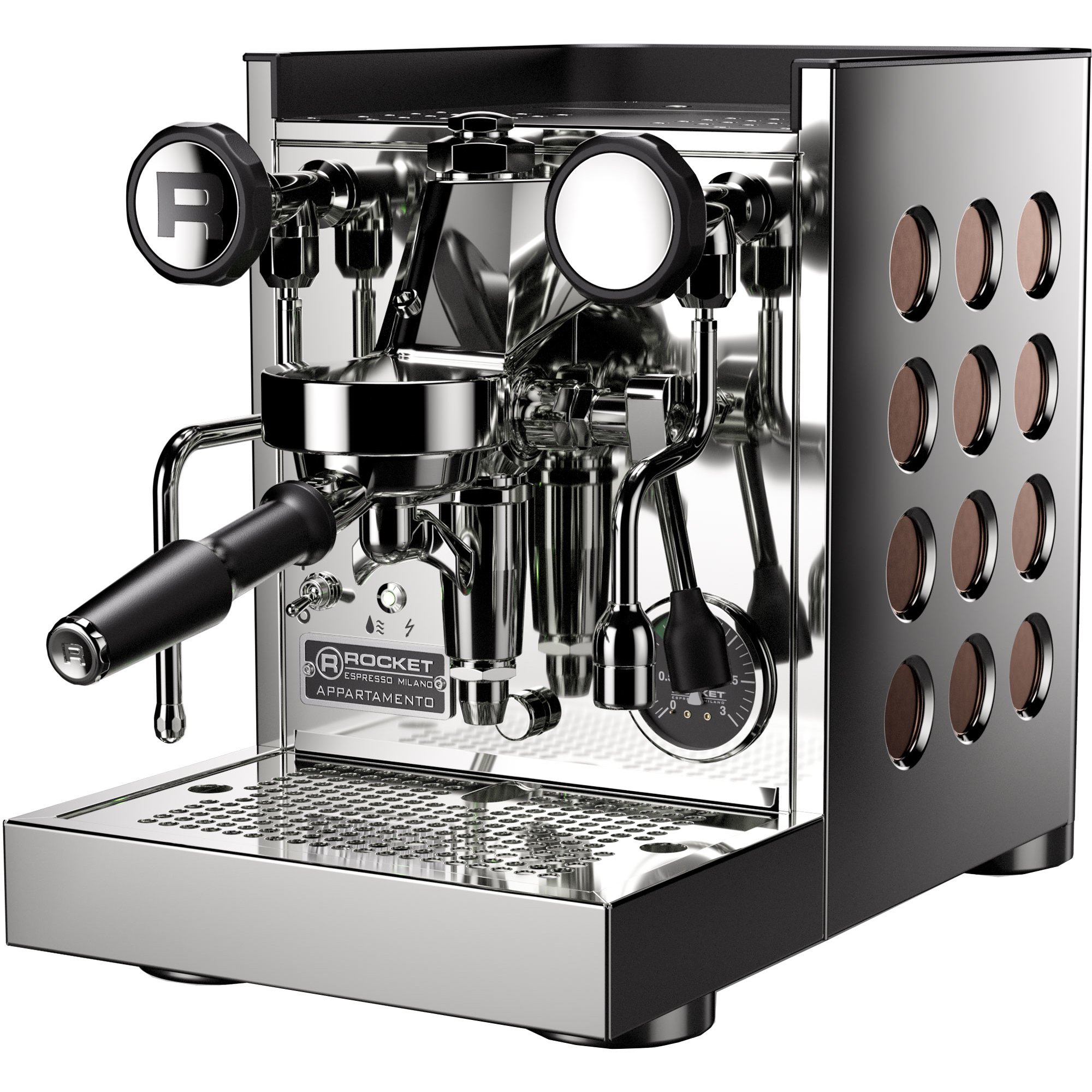 Appartamento Tca Espressomaskine  Krom Kobber